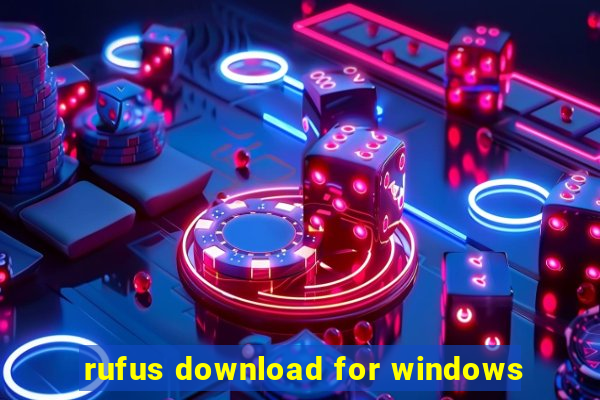 rufus download for windows